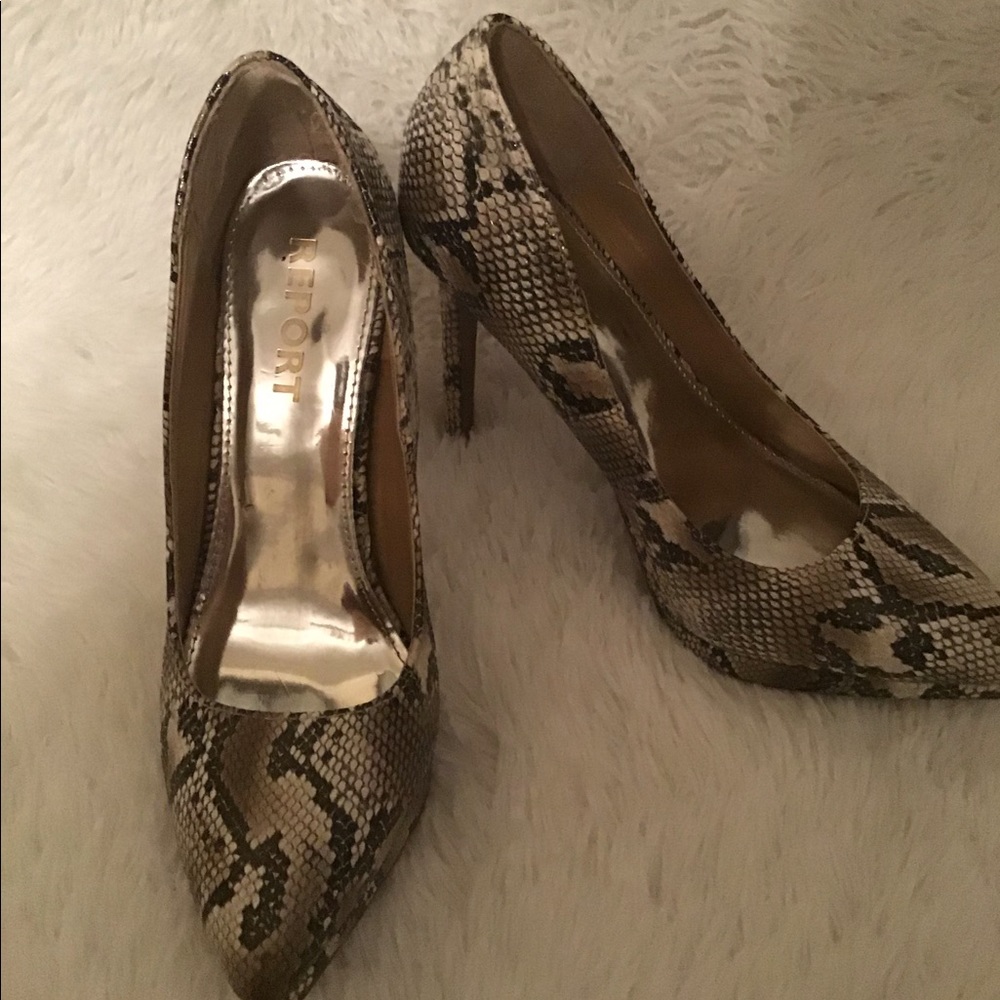 Animal Print Heels